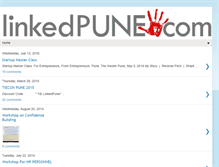 Tablet Screenshot of linkedpune.com